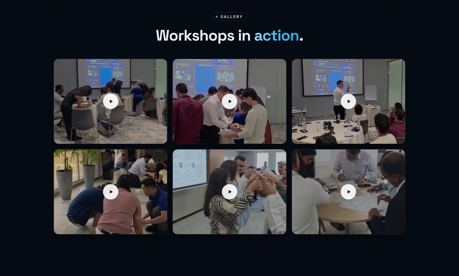 People-Centric — Workshops in action